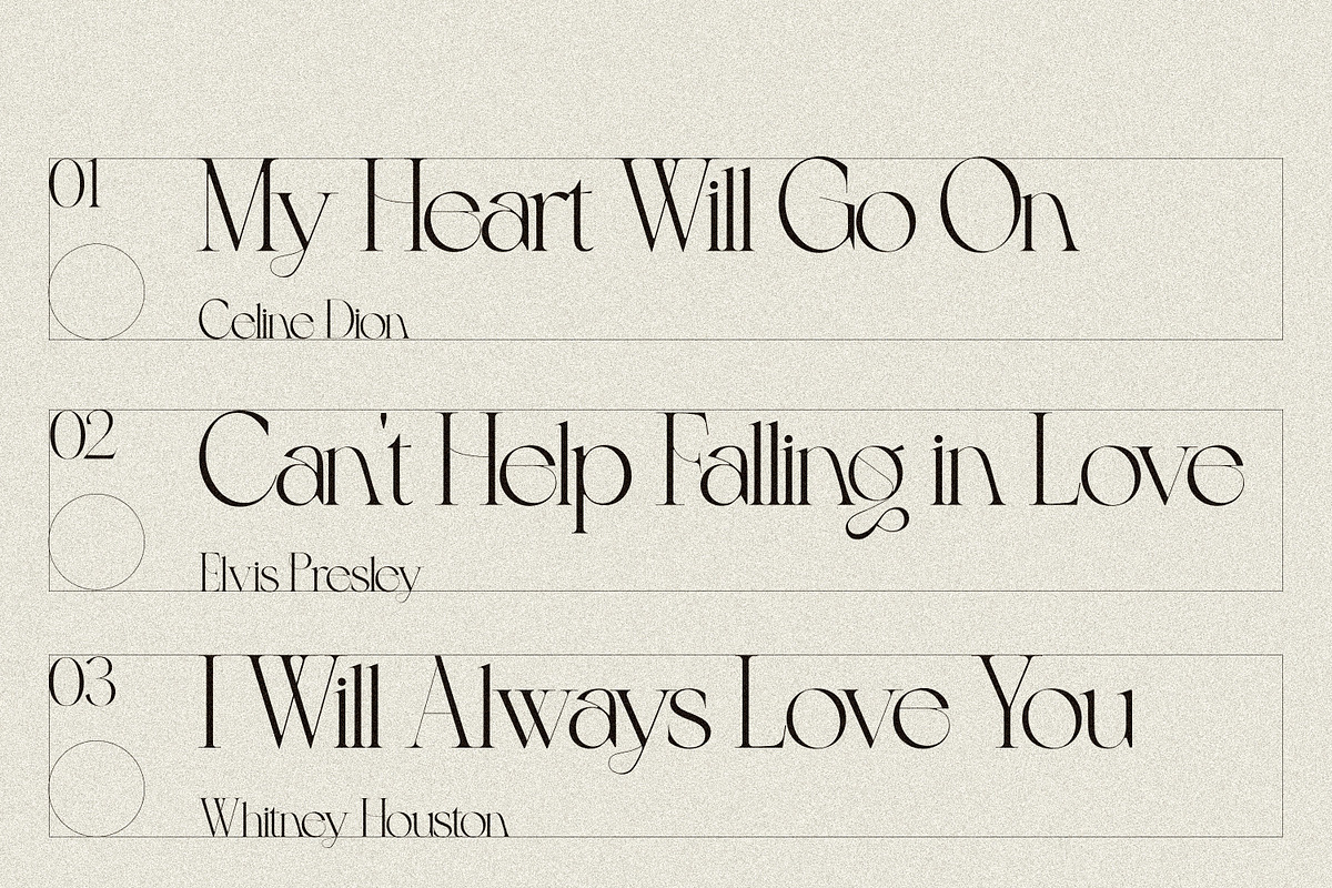 Luxury Wedding Font Bundle, a Serif Font by AndrewPixelType (Photo 34 of 44)