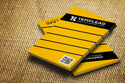 Corporate Business Card CM140, a Business Card Template by annozio (Thumbnail 3 of 4)