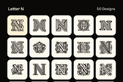 1400 Alphabet Letters Logo, a Solid Icon by Creative Stall (Thumbnail 21 of 34)
