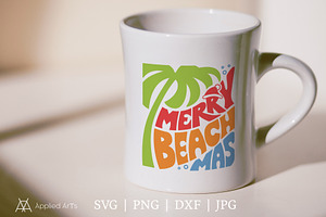 Summer Beach Life SVG,Merry Beachmas