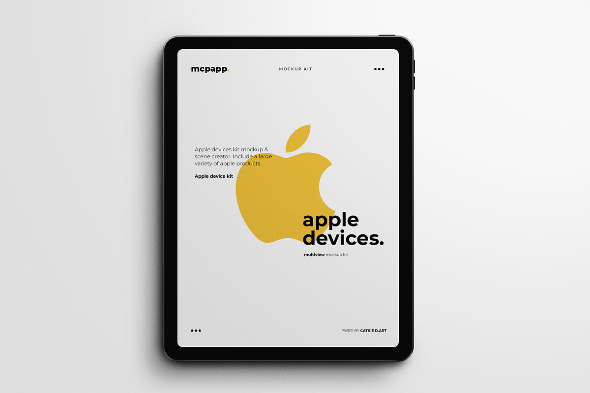 Apple Devices Mockup Kit, a Pens & Pencil Mockup by Catkie - Digital Art (Photo 18 of 26)