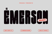 CS Emerson Drawn, a Sans Serif Font by Craft Supply Co. (Thumbnail 1 of 8)