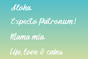 hardgraft, a Script Font by Pixlsby.me (Thumbnail 5 of 5)