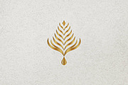 Golden Leaf Luxury Logo, a Branding & Logo Template by Luxury Logos (Thumbnail 4 of 4)