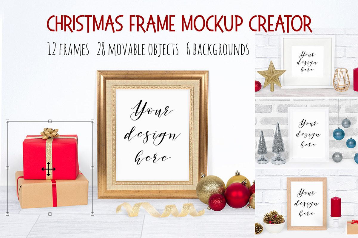 Frame Mockup Creator Bundle, a Product Mockup by Pixomize (Photo 5 of 7)