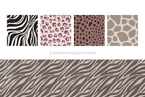 African Animals Patterns