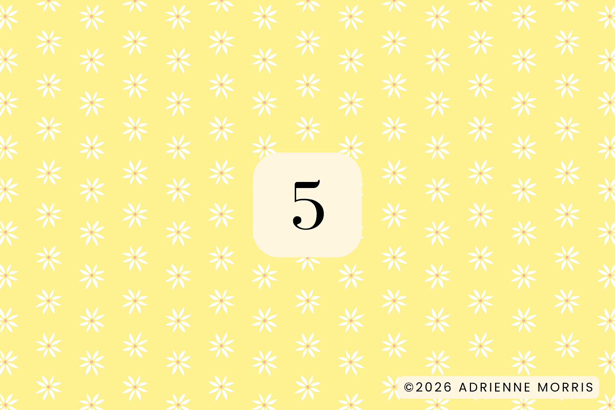 Minimalist Botanical Pattern Bundle, a Pattern Graphic by Adrienne Morris (Photo 7 of 14)