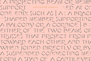 Cantilever Display Font, a Serif Font by PiiNK iiNK STUDiO (Thumbnail 9 of 13)