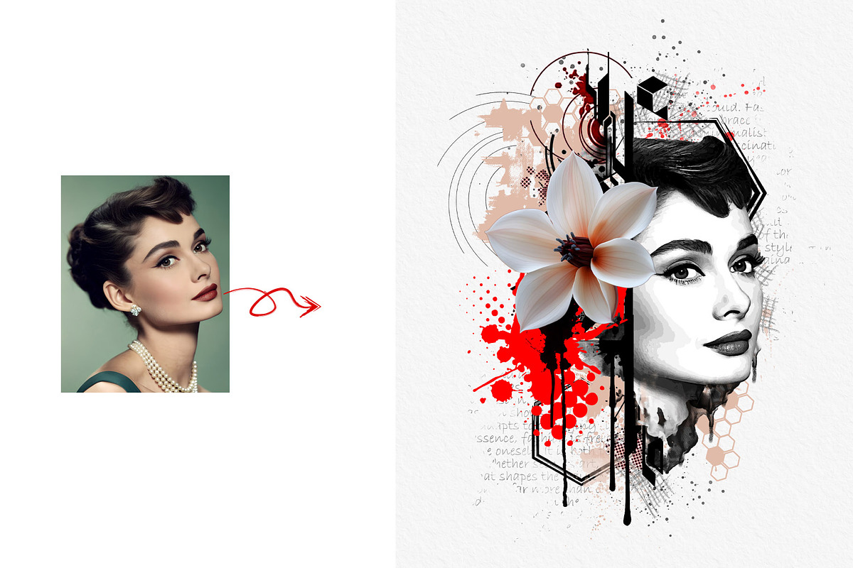 Artistic Watercolor Tattoo Art, an Action Add-On by MRI STUDIO (Photo 15 of 28)