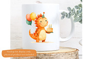 Cute Dinosaur Clipart + Patterns, an Animal Illustration by Nicole Branger Art (Thumbnail 18 of 27)