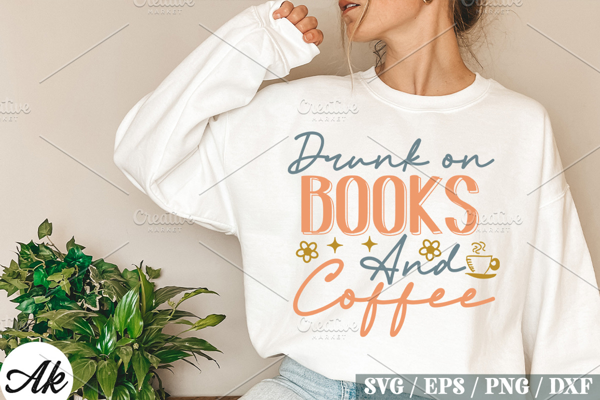 Book Lover Retro SVG Bundle ,Book, a Graphic by akazaddesign (Photo 7 of 13)