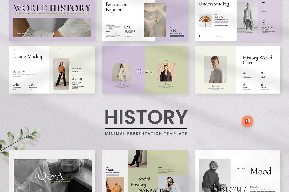 World History Quiz Presentation, a Presentation Template by KreateTribe (Photo 1 of 6)