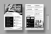 Black and White Business Case Study, a Stationery Template by MightyDesign (Thumbnail 1 of 8)