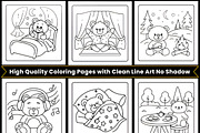 Cozy Routine Kawaii Bear, an Animal Illustration by Ink Gallery (Thumbnail 2 of 3)