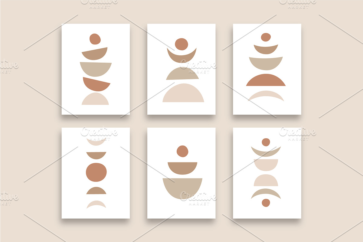 Abstract Art Poster Collection, a Decorative Illustration by Vesvocrea (Photo 14 of 21)