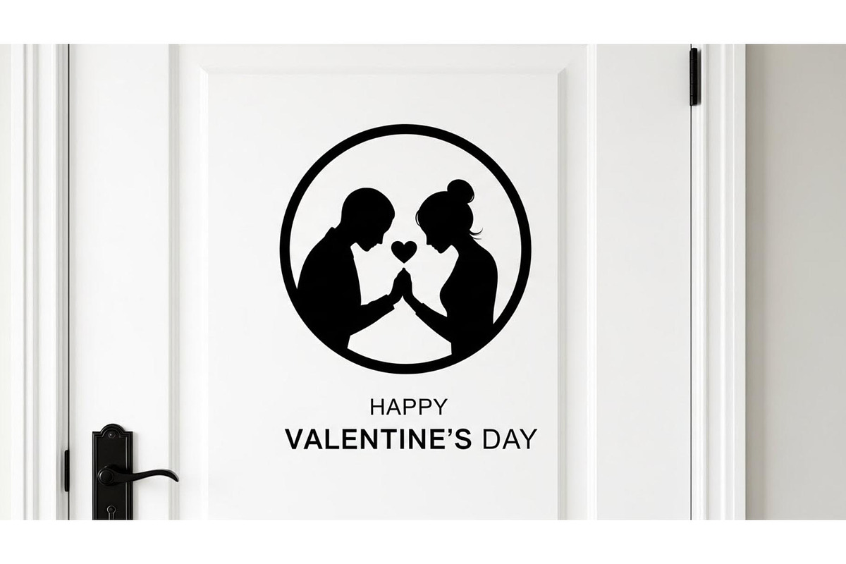 50 Valentine Day Silhouette Pack, an Illustration by Designs_River (Photo 17 of 51)