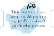 9 Splash Stamps - Procreate Brushes, a Brush Add-On by Kseniya Kaftaylova (Thumbnail 4 of 5)