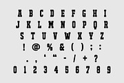 College Script, a Slab Serif Font by Limited.studio (Thumbnail 5 of 5)