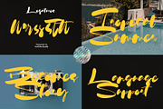 Bostania - Bold Brush Font, a Handwritten Font by Inviline.co (Thumbnail 10 of 10)