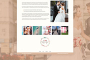 Bliss - Wedding WordPress Blog Theme, a WordPress Template by EasyBlog Themes (Thumbnail 3 of 5)