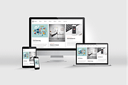 Rashi - Modern WordPress Blog Theme, a WordPress Template by Lime Theme (Thumbnail 1 of 5)
