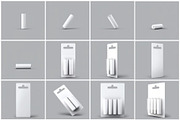 Battery Blister Pack Mock-Up, a Product Mockup by DesignRushMarket (Thumbnail 2 of 9)