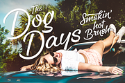 Dog Days Fonts & Extras 50% OFF!, a Script Font by Fenotype (Thumbnail 1 of 9)