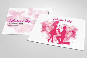 Valentine's Day Party Postcard