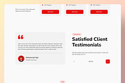 Organized Finance Web Landing Page, a Landing Page Template by UICreative (Thumbnail 4 of 4)