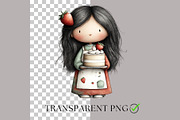 Strawberry Clipart Berry Firth Birth, a Decorative Illustration by Nicole Branger Art (Thumbnail 5 of 26)