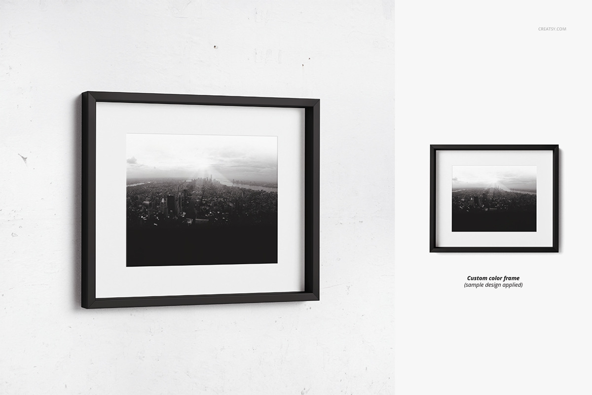 Picture Deep Frame Mockup Set, a Poster Template by creatsy5 (Photo 11 of 16)