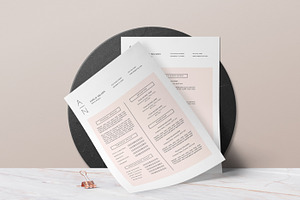 Resume & Cover Letter • Amelié