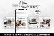 Offer Accepted Instagram Posts Canva, a Social Media Template by CreativeVinesStore (Thumbnail 4 of 6)