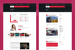 Renten-Car Rental Service Template