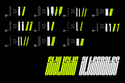 SEGAPUNK BOLD FUTURISTIC TYPEFACE, a Symbol Font by Font For Zula™ (Thumbnail 10 of 13)