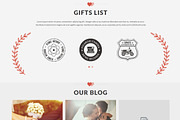 Amore: WordPress Wedding Theme, a WordPress Template by ThemeBear (Thumbnail 7 of 9)