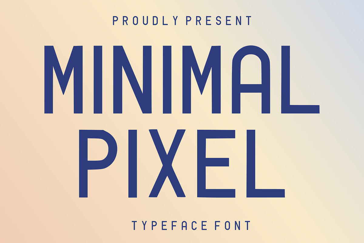 Minimal Pixel, a Sans Serif Font by Limited.studio (Photo 1 of 7)