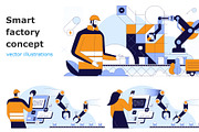 Robotics in Industrial Automation, a Technology Illustration by IcoMaker (Thumbnail 16 of 21)