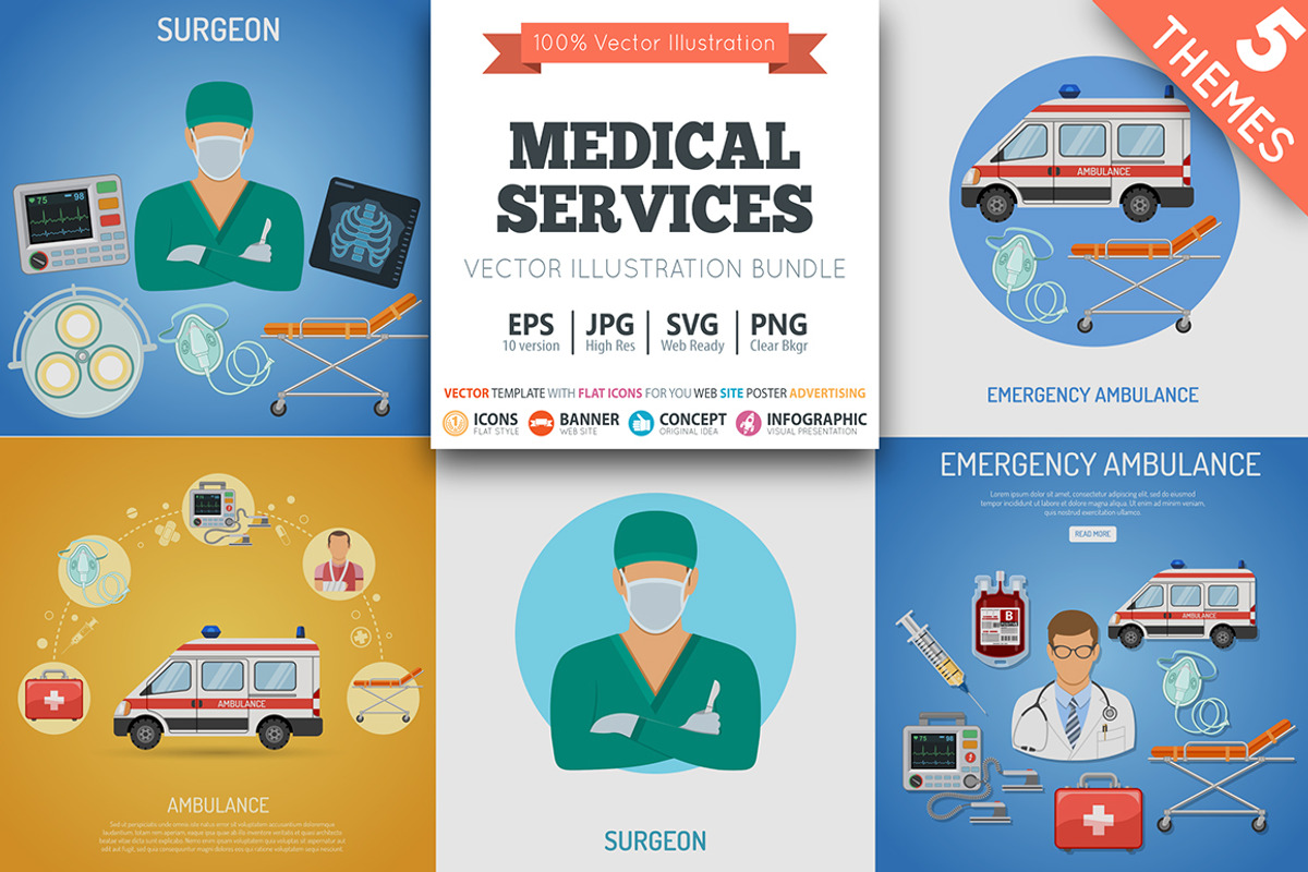 Medical Services Themes, a Solid Icon by TAlex (Photo 1 of 7)