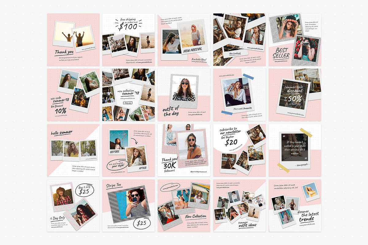 Instagram Pack - Snapgram, a Social Media Template by muhisya (Photo 8 of 9)