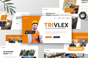 Trivlex - Construction Google Slide