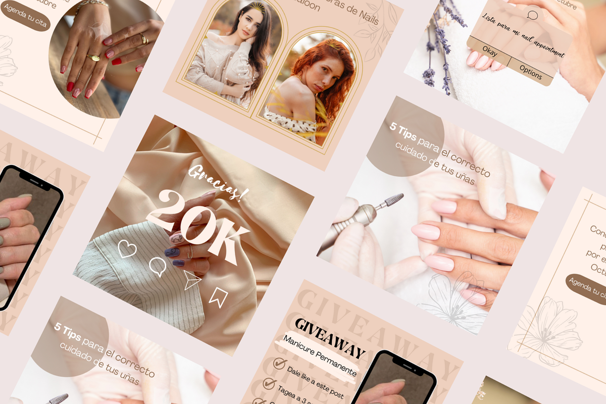 Instagram Post Templates, an App Template by KarolinaKreations (Photo 2 of 5)