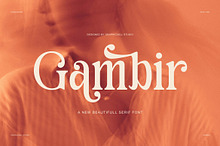 Gambir Elegant Contrast Serif Font