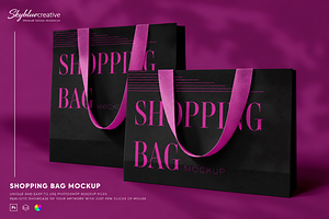 Shopping Bag Mockup