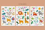 Cute baby animals collection, an Animal Illustration by MoleskoStudio (Thumbnail 11 of 33)