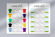 Line Sheet Canva Template, a Stationery Template by Graphic Fabrica (Thumbnail 4 of 9)