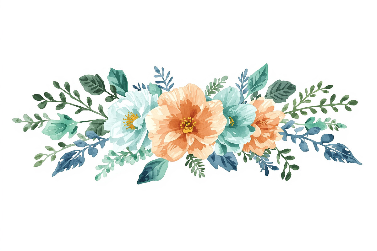Soft White Floral Bundle, an Illustration by balal (Photo 10 of 10)