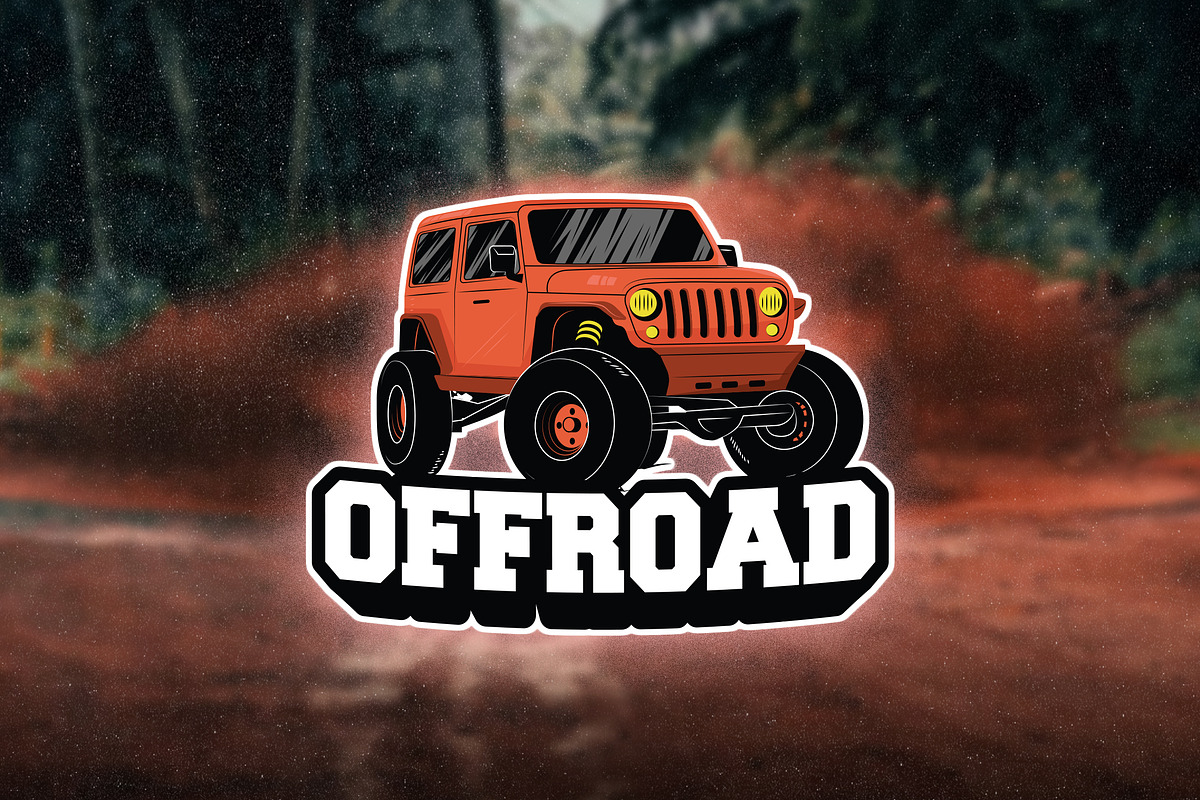 Off Road - Logo Template, a Branding & Logo Template by Jiwstudio
