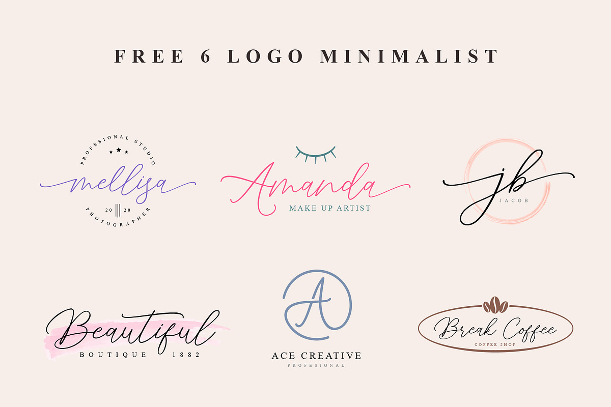 Amstonish Signature | Free 6 Logo, a Script Font by Beautypes (Photo 4 of 10)