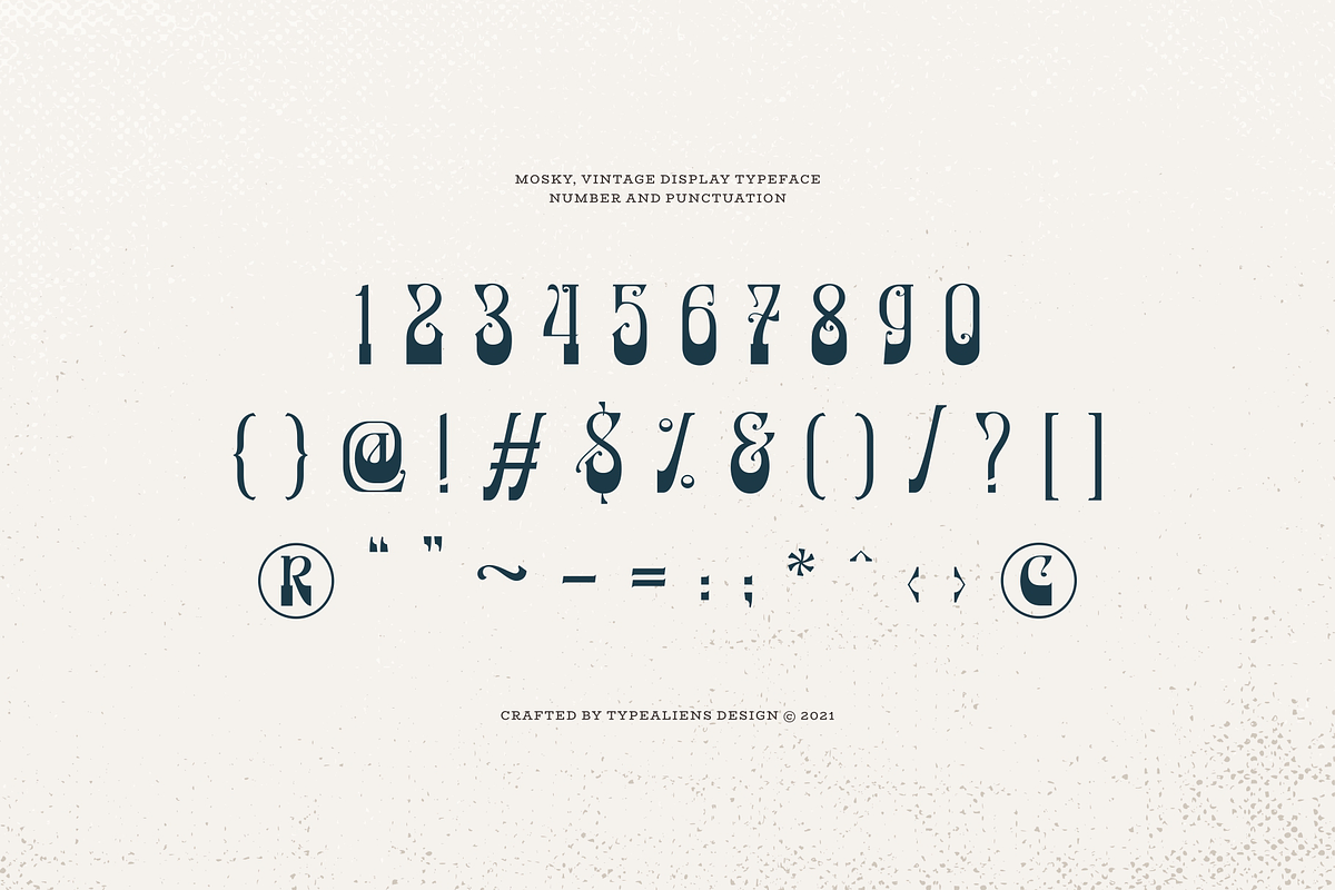 Mosky, a Font by ilhamtaro (Photo 9 of 10)